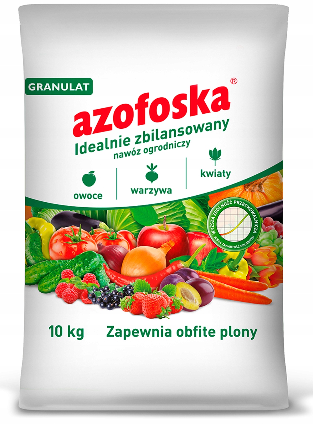 

Azofoska nawóz uniwersalny kwiaty warzywa sad 10kg