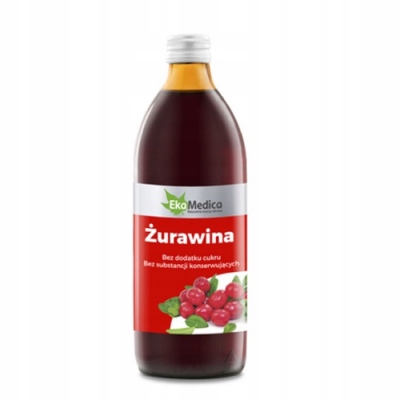 

EkaMedica Żurawina Sok 100% 1000 ml