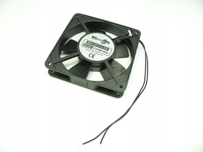 

Wentylator 120x120x25 mm 220v 230v Kulkowy