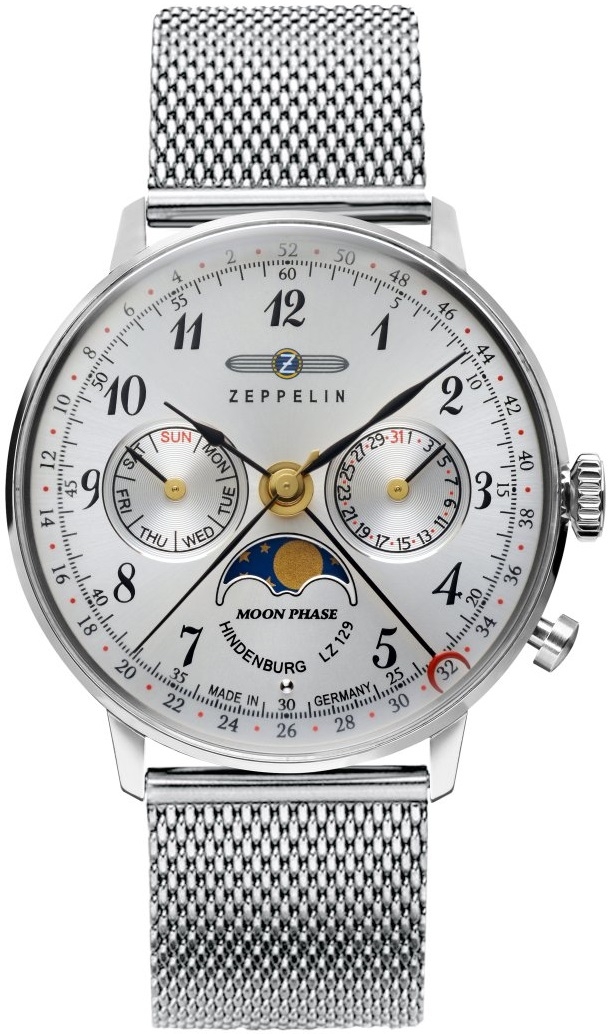 Dámské hodinky Zeppelin LZ129 Hindenburg Moonphase Zeppelin-7037M-1