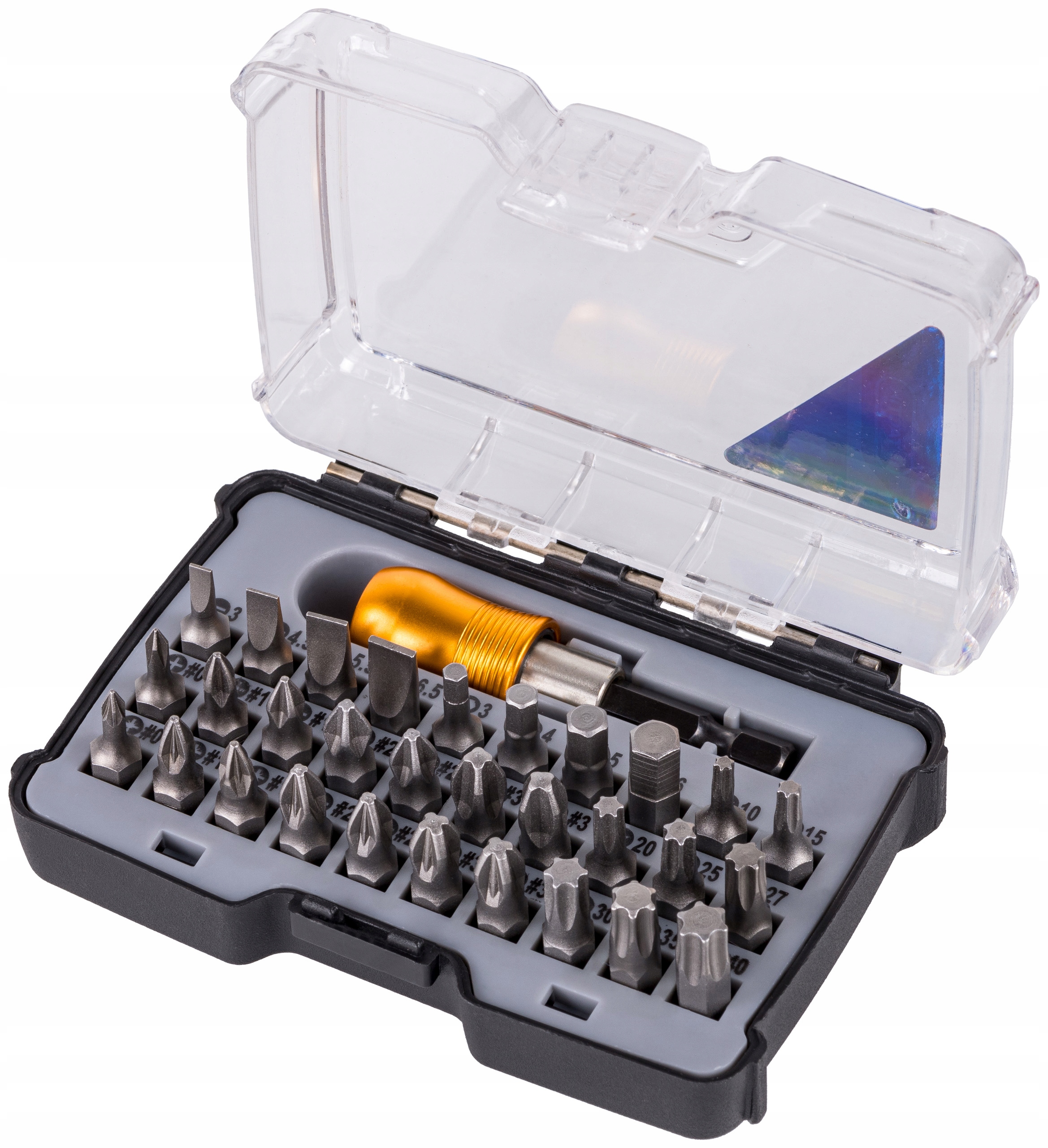 

Zestaw Bitów Pro Stal S2 Uchwyt Quick Inox- Tactix