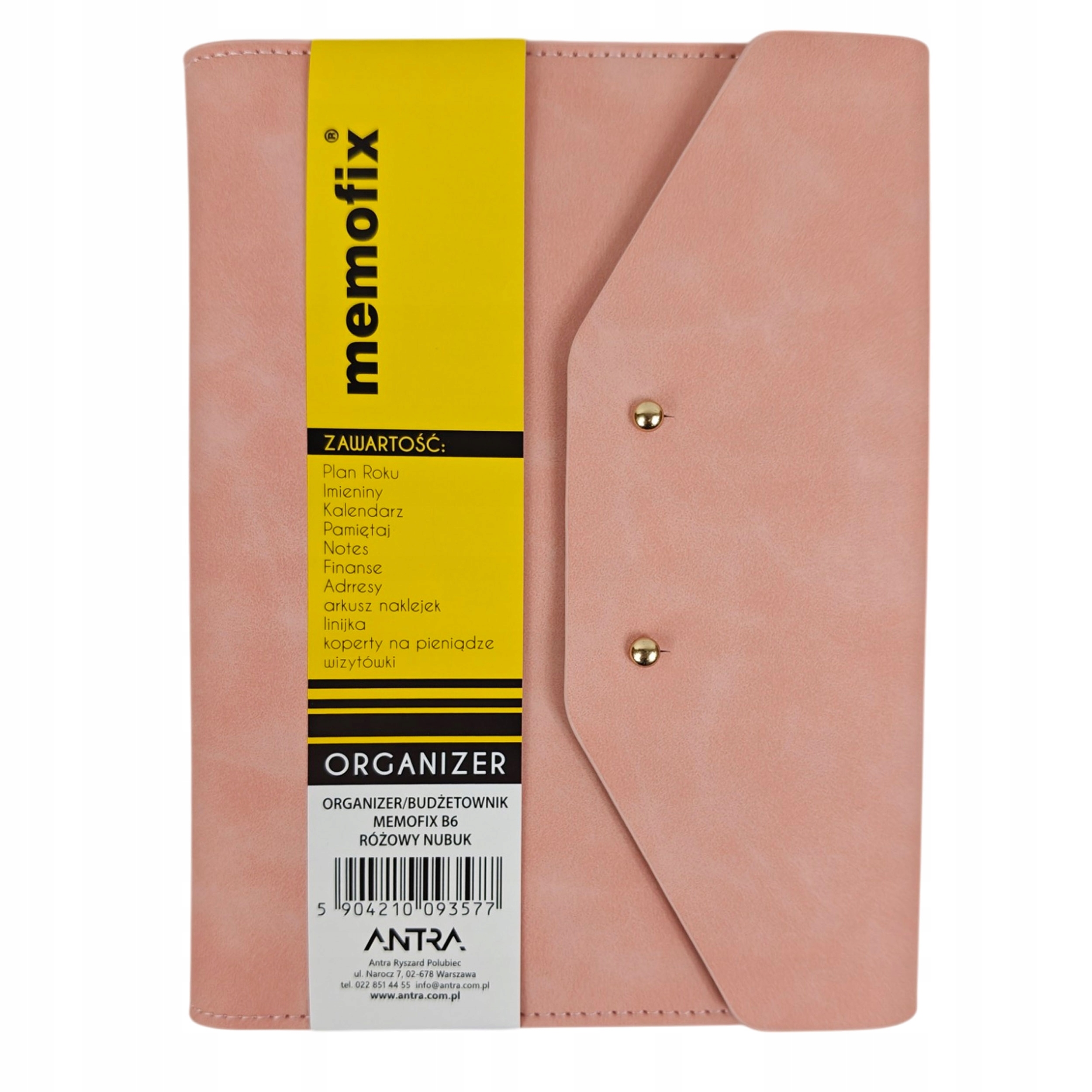 Organizer Memofix - Kalendarze książkowe na 2025 i 2026 rok