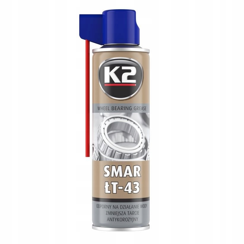 

K2 Smar ŁT-43 400ML. W135 Do Łożysk Tocznych