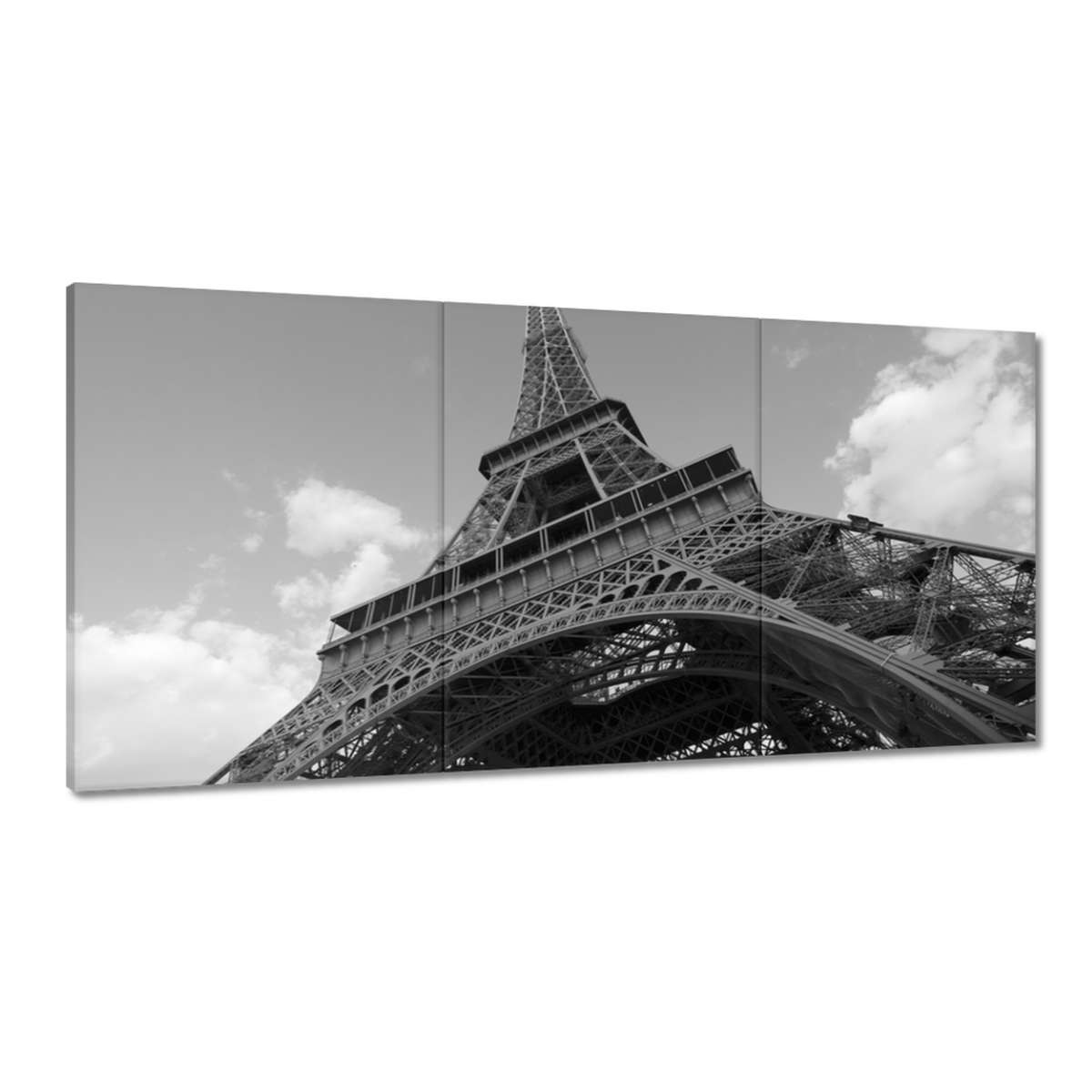 Obrazy 180x90 Eiffelova veža zospodu