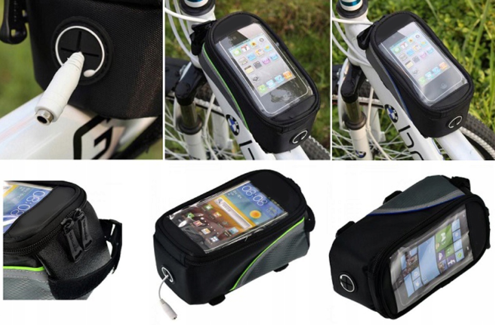 SAKWA ROWEROWA NA RAMĘ DO TELEFONU GPS NA TELEFON przednia ETUI ROWEROWE Kod producenta S0864