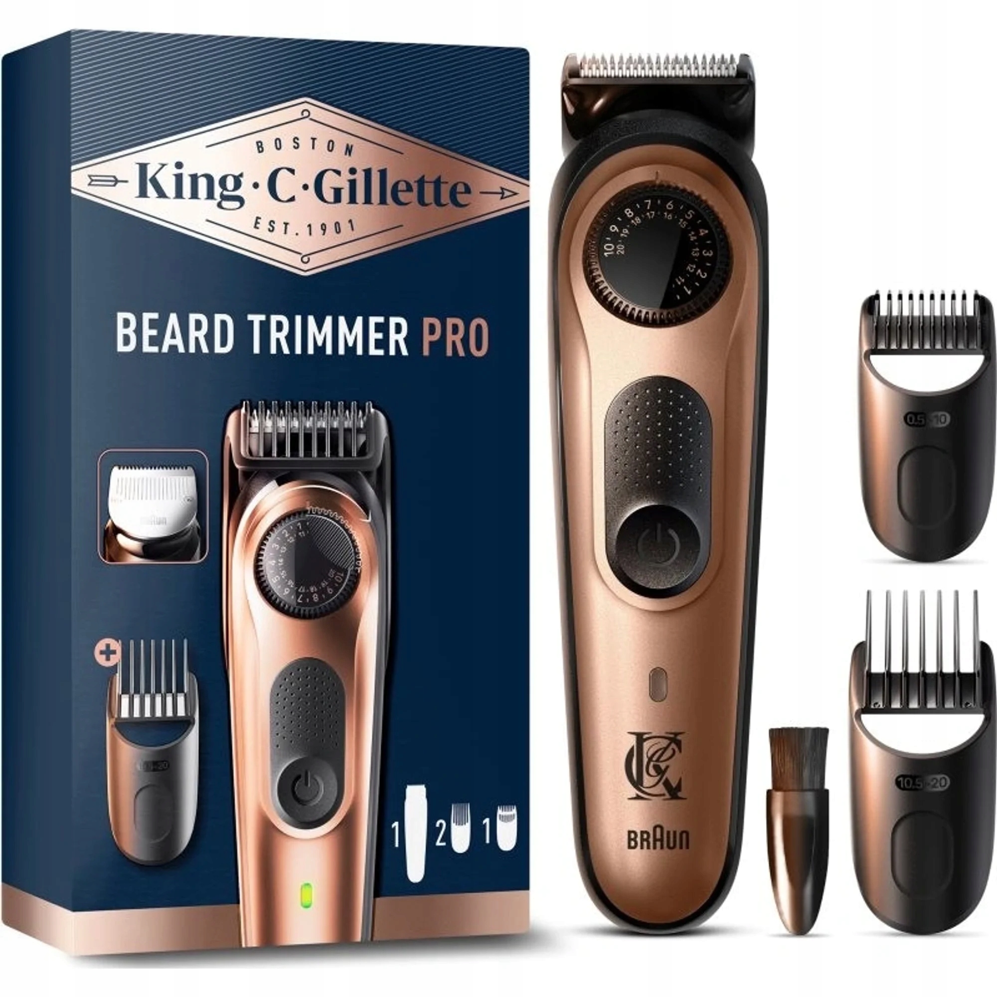 Gillette King C. Gillette Beard Trimmer Pro