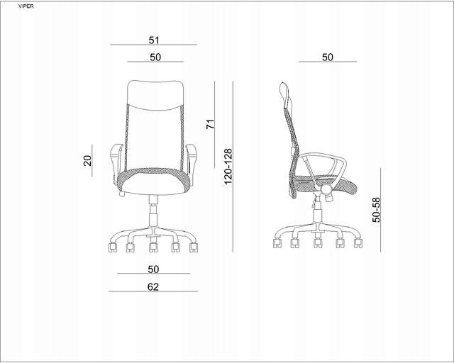 Fotel biurowy biały obrotowy różne kolory design Kod producenta W-03-0