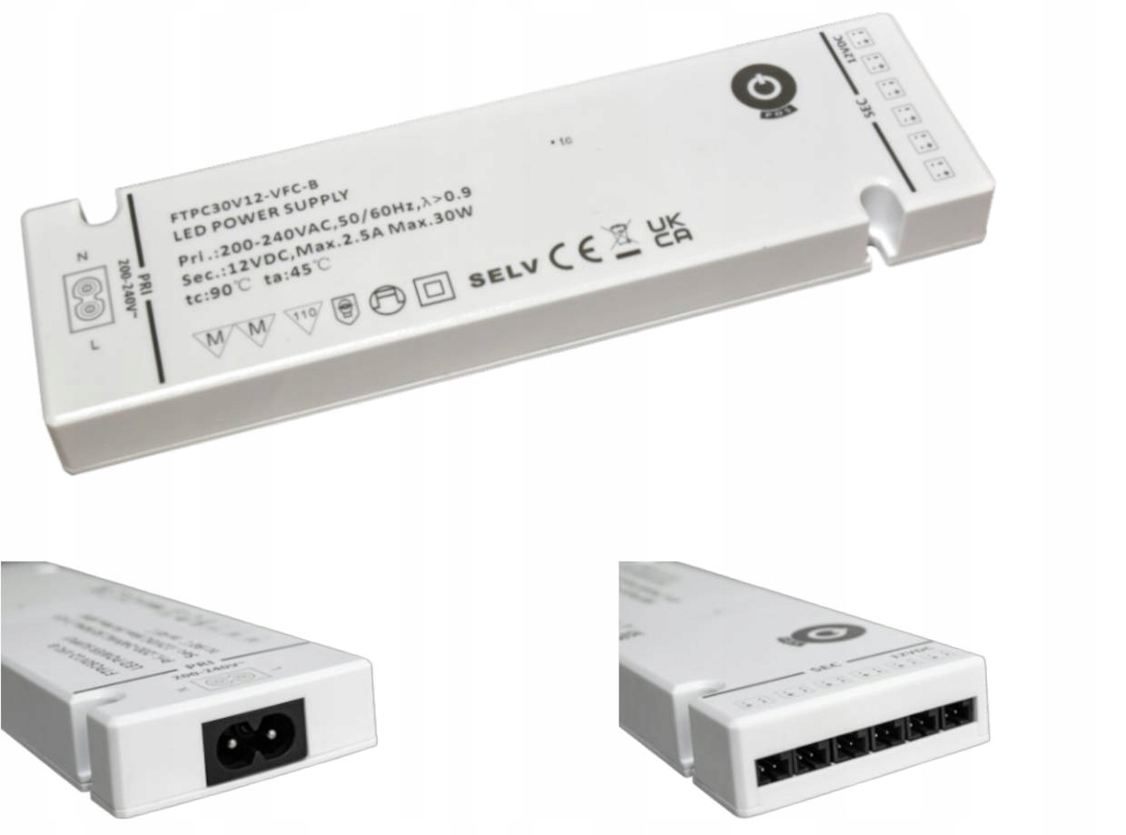 Pevný napájecí zdroj Led 100W 12V/8.33A FTPC100V12-VFC-B