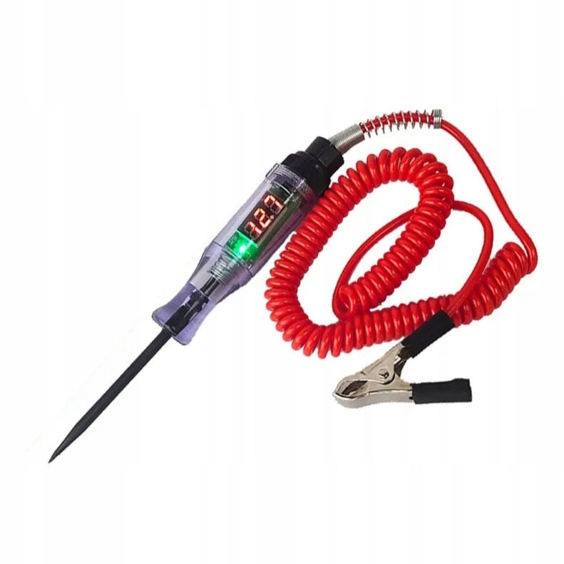TESTER PROBÓWKA PRÓBNIK MIERNIK PRADU SAMOCHODOWY NAPIĘCIA 5-90V