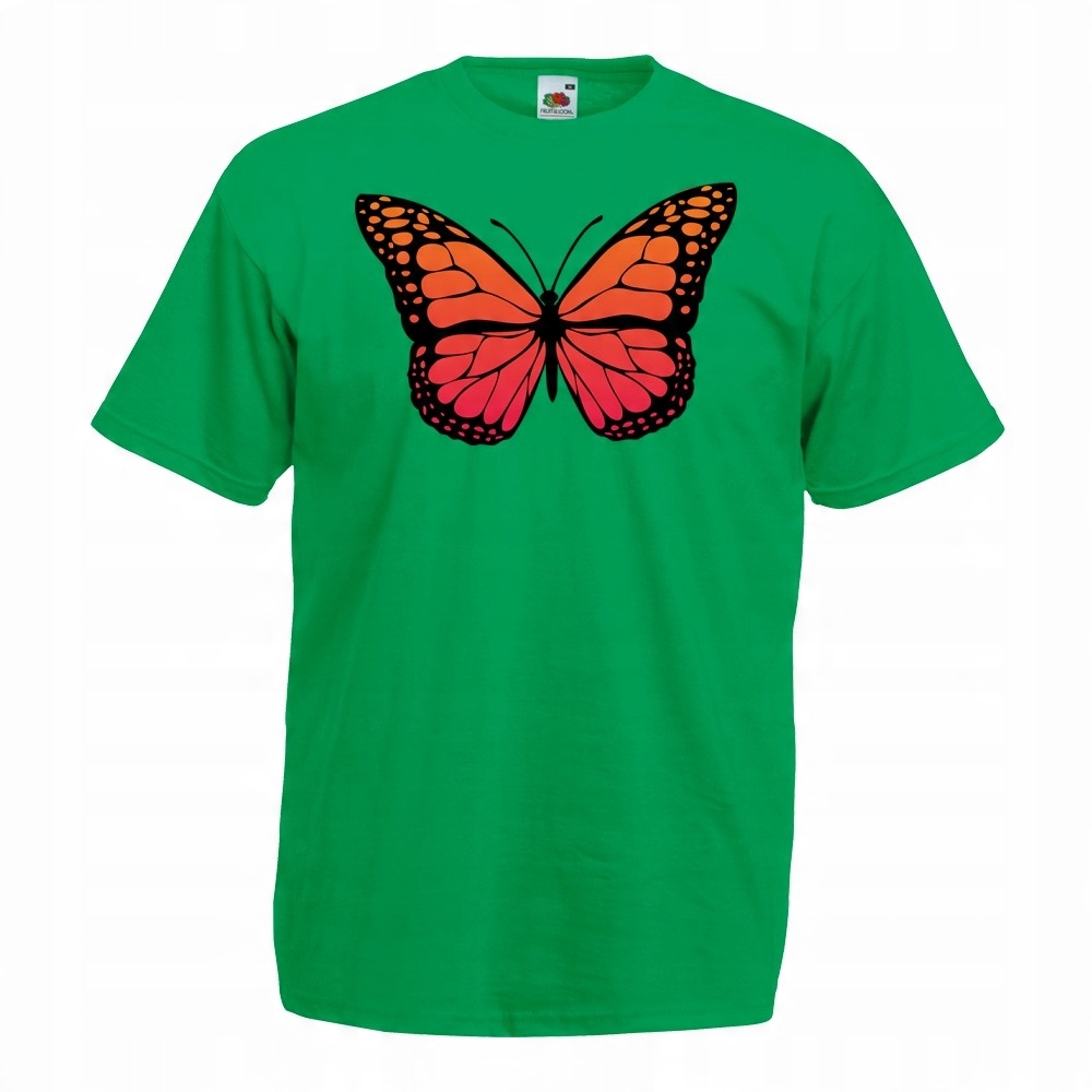 

Koszulka motyl motylek kolory XXL zielona