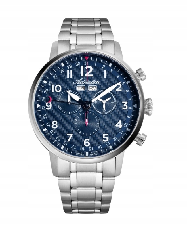 Nové Originální Pánské Hodinky Adriatica A8308.5125CH Gravírování