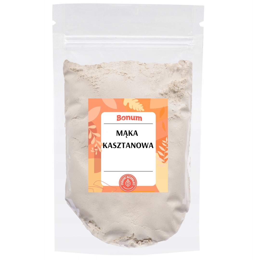 Přírodní Kaštanová mouka Premium z jedlých kaštanů Pečivo 1kg Bonum!