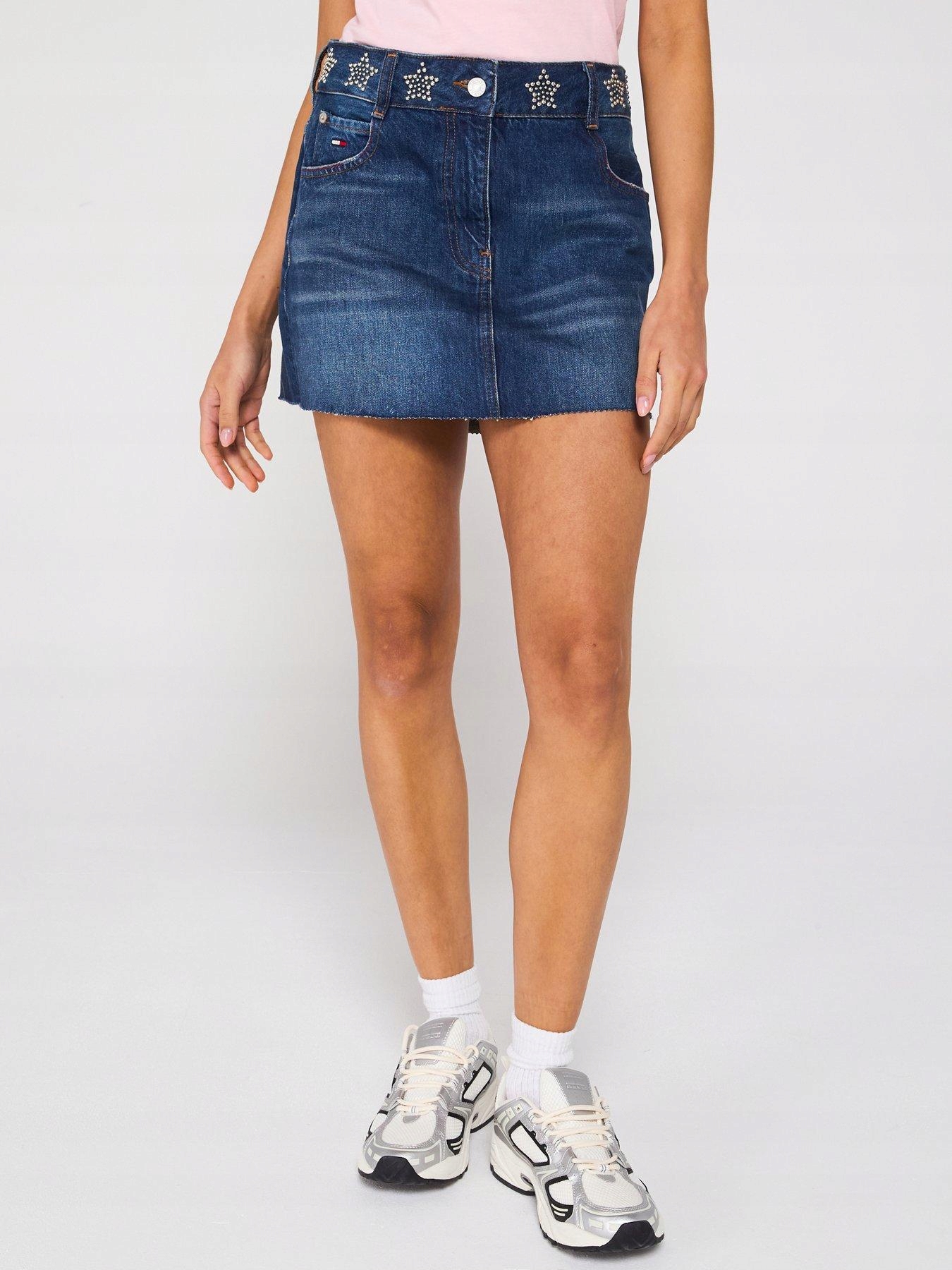 Tommy Jeans Džínová Sukně Mini DW0DW19875 30