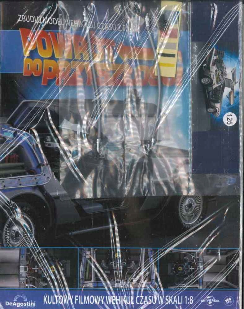 KOLEKCJA DELOREAN POWRÓT DO PRZYSZŁOŚCI nr 125