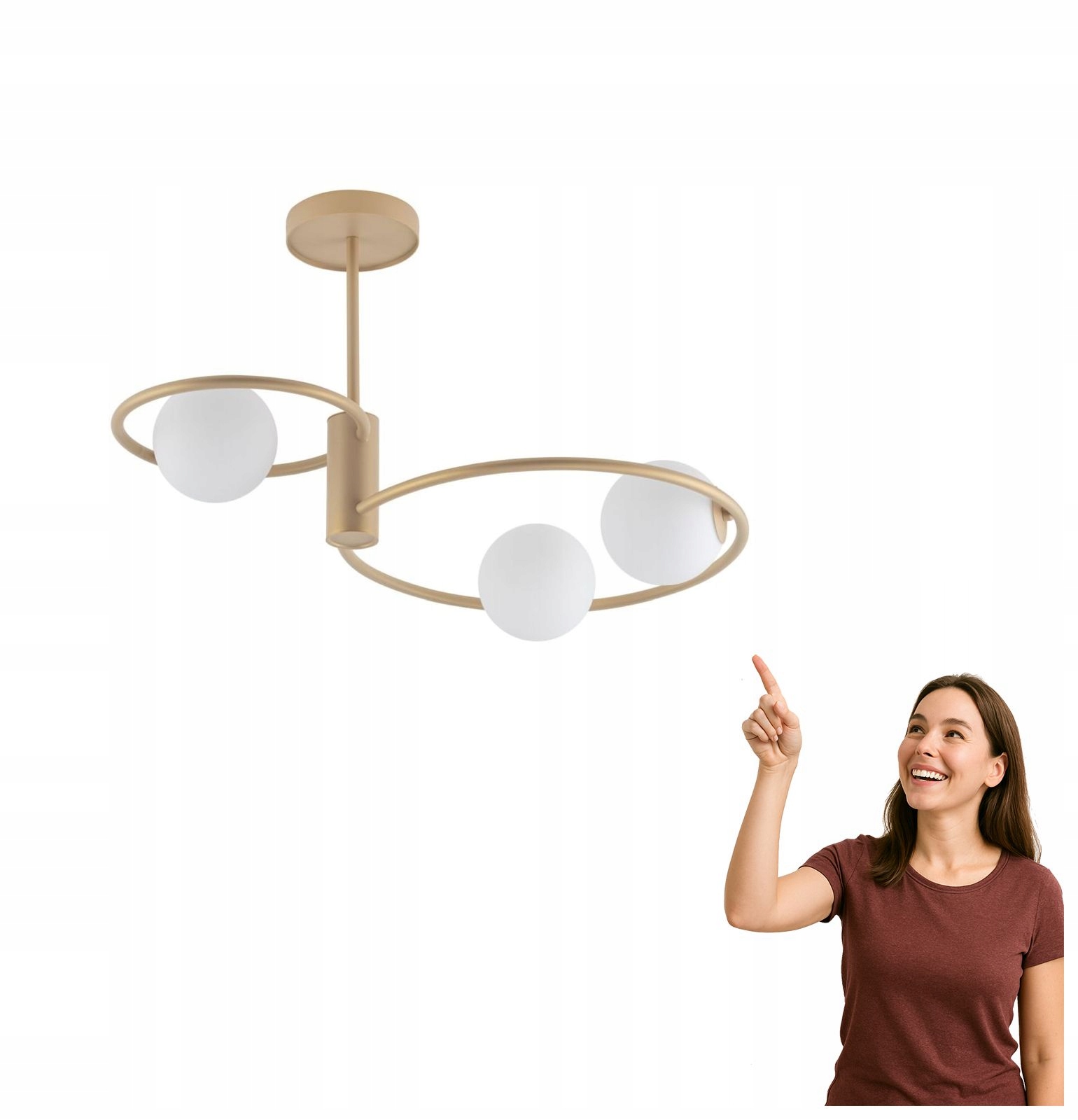 Stropná lampa Aqua 3 33467 Sigma Lighting