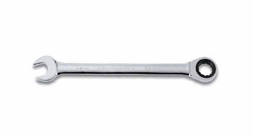 

Sata Klucz płasko-oczkowy z grzechotką 22mm