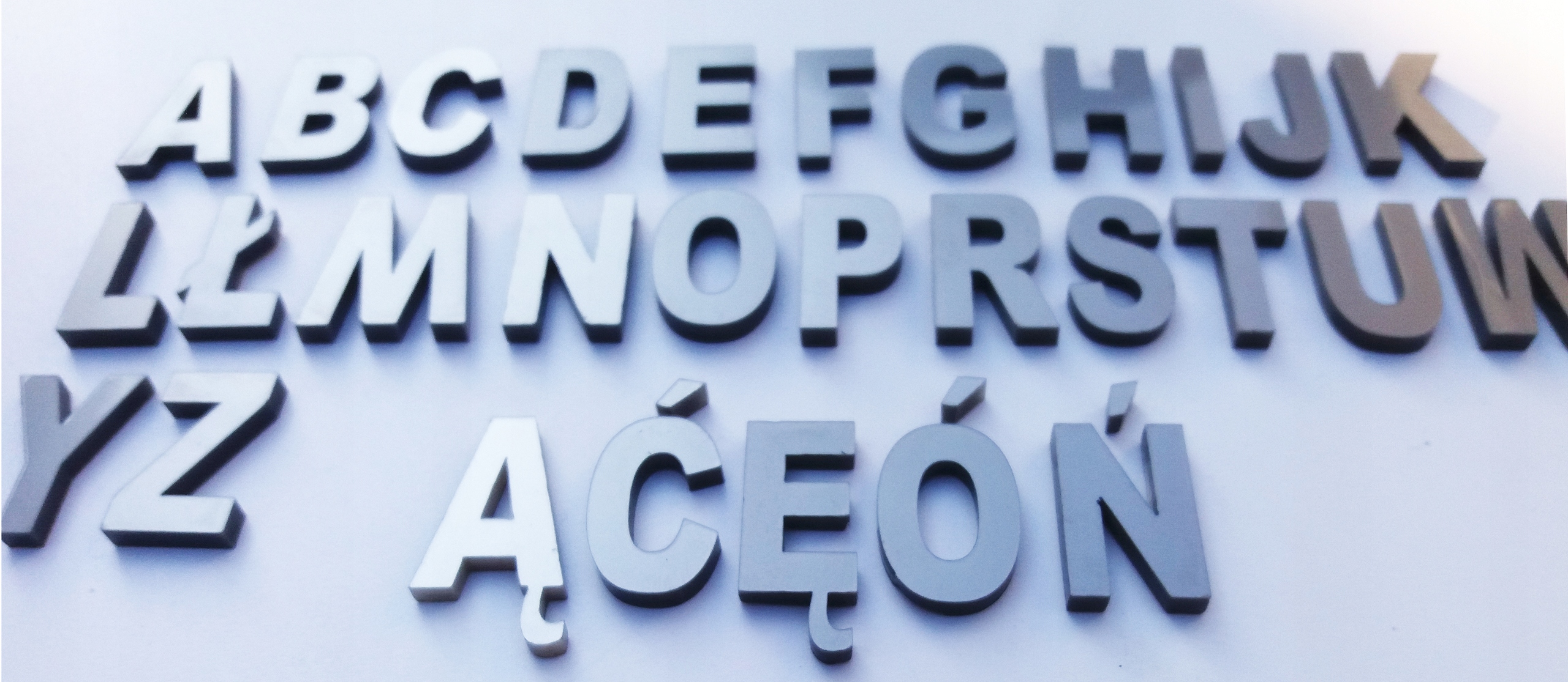 Litera 3D Literki z PLEXI grubość 3mm !!! samoprz. Kod producenta 009