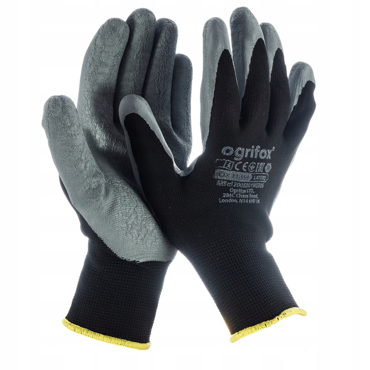 10par Rękawiczki robocze ogrodowe LATEKS_r10 MOCNE Liczba par w opakowaniu 10