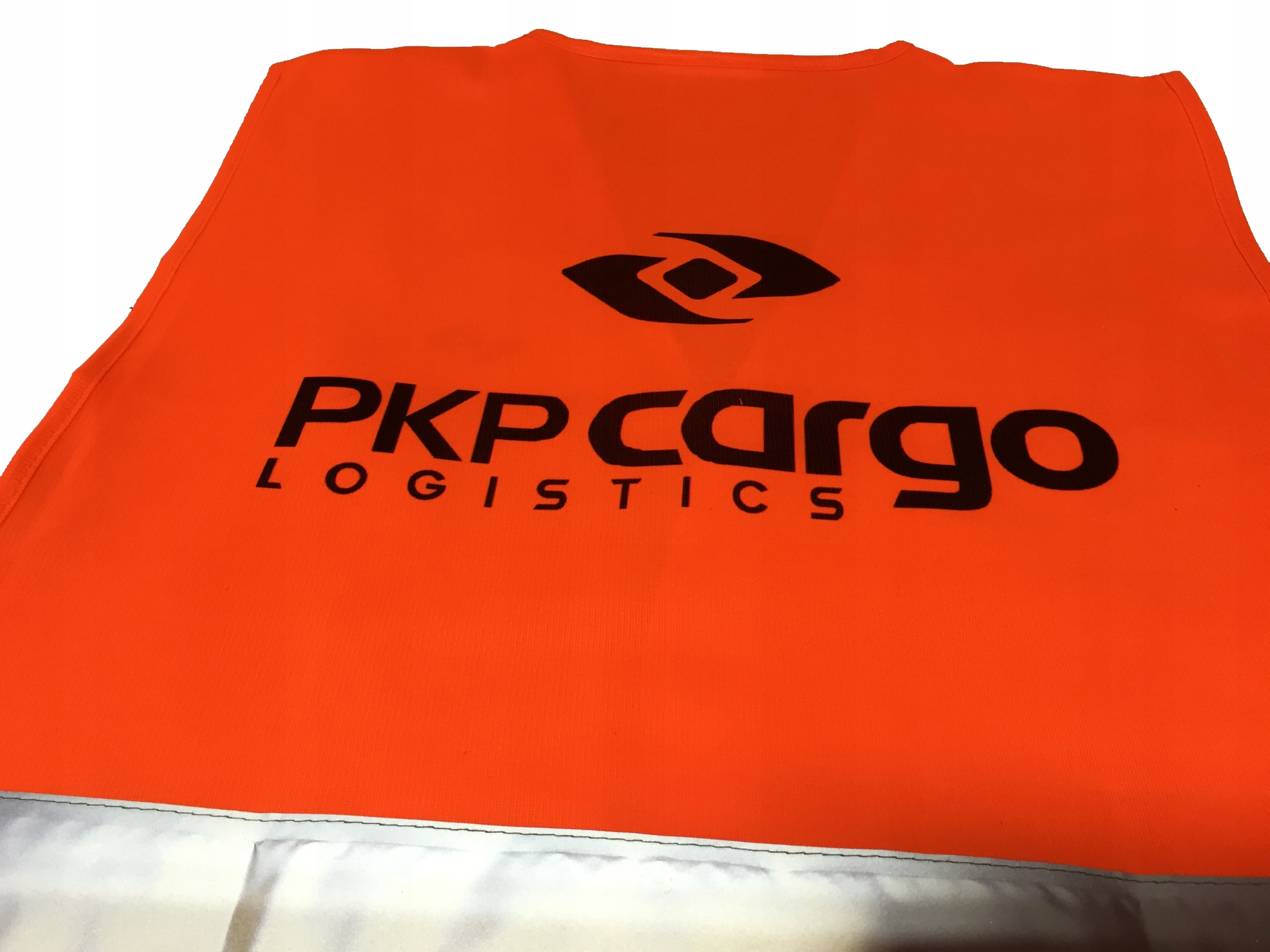 KAMIZELKA ODBLASKOWA SIATKA NADRUK PRZÓD I TYŁ XXL Kolor dominujący ostrzegawczy żółty