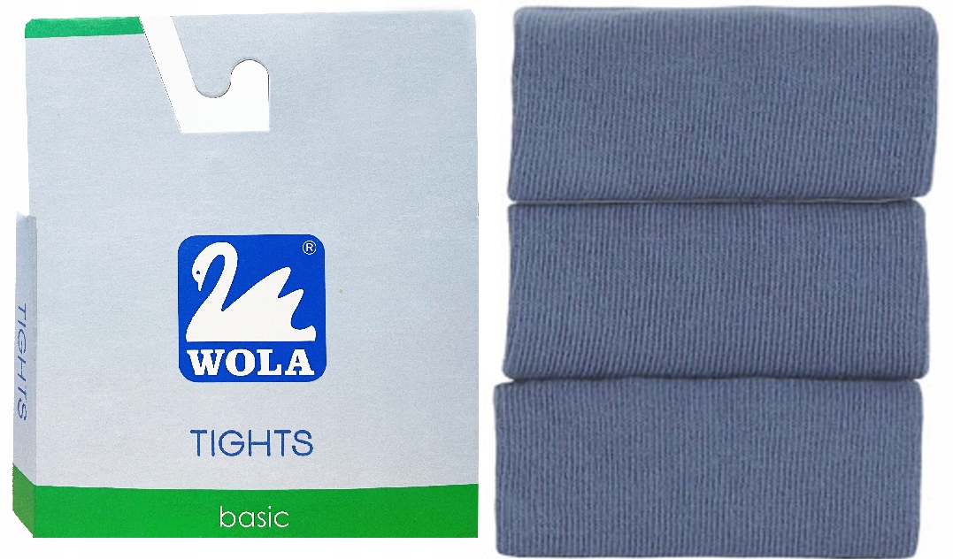 

Wola rajstopki gładkie Bawełniane jeans 140-146