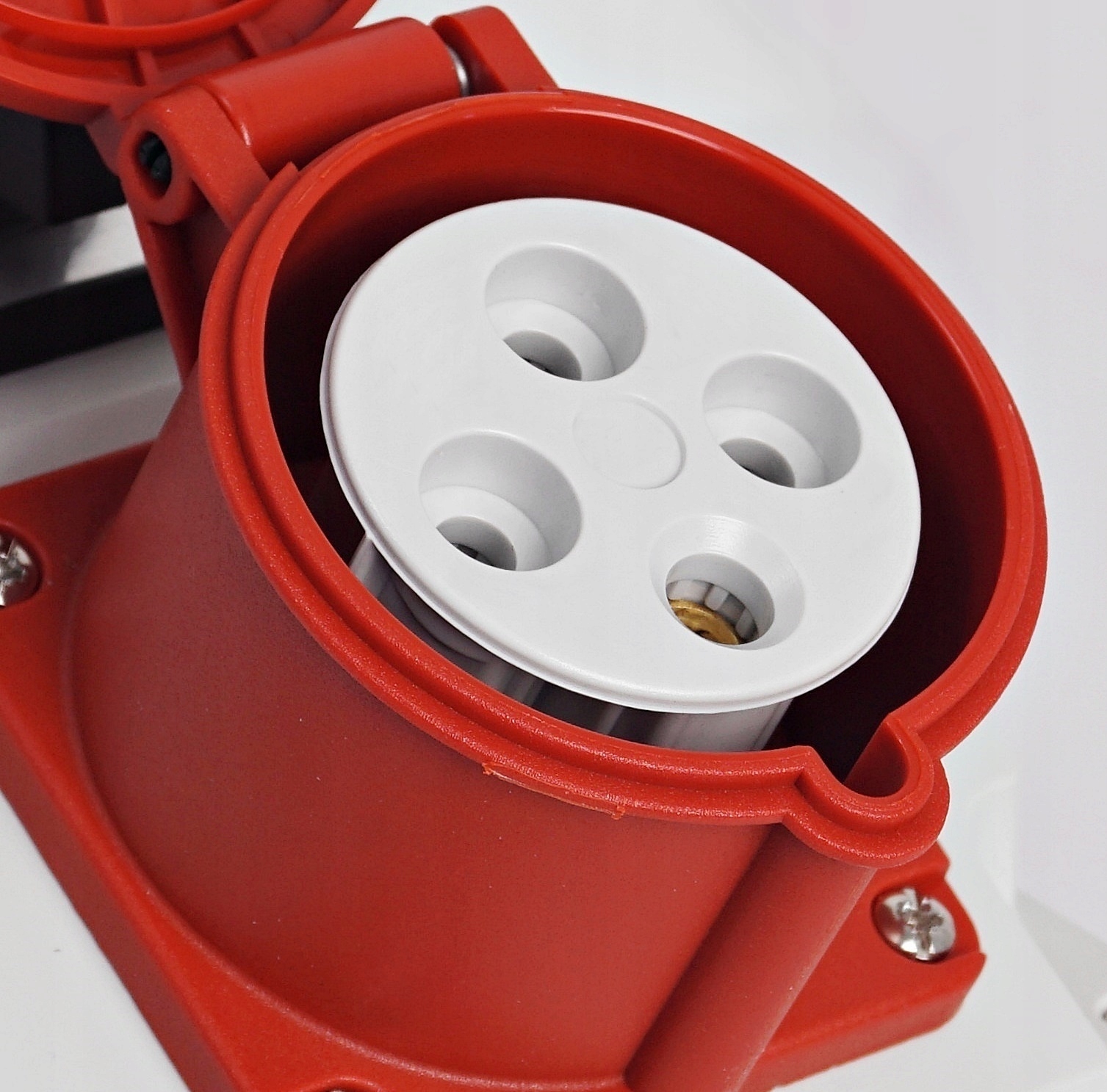 ROZDZIELNICA ROZDZIELNIA BUDOWLANA SKRZYNKA ZABEZPIECZONA 2X32A 4P 230V Stan opakowania oryginalne