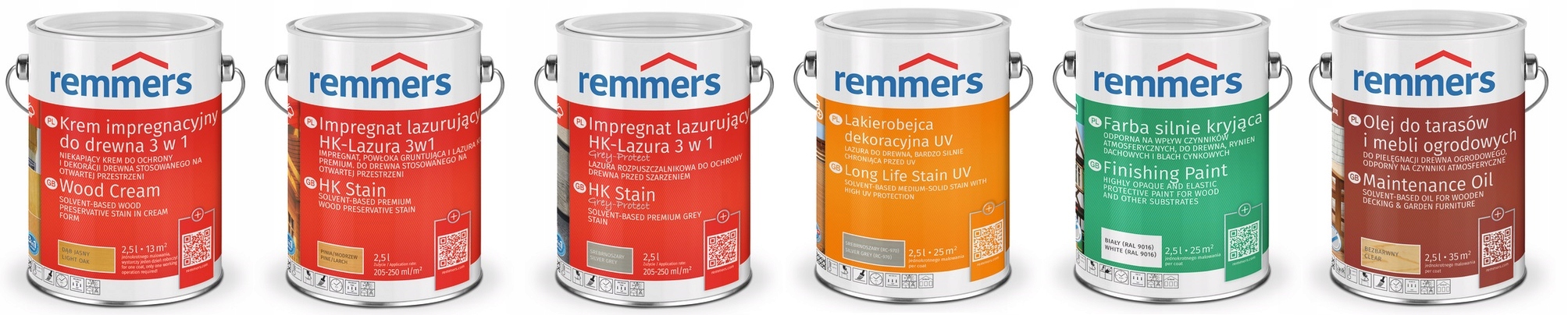 HK LAZURA IMPREGNAT REMMERS 2,5 L SZARY TOSKAŃSKI EAN (GTIN) 4004707018807
