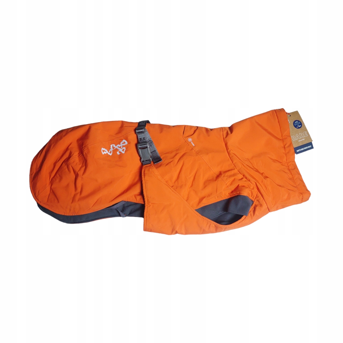 Levně Bunda pro psa zimní oranžová 50cm