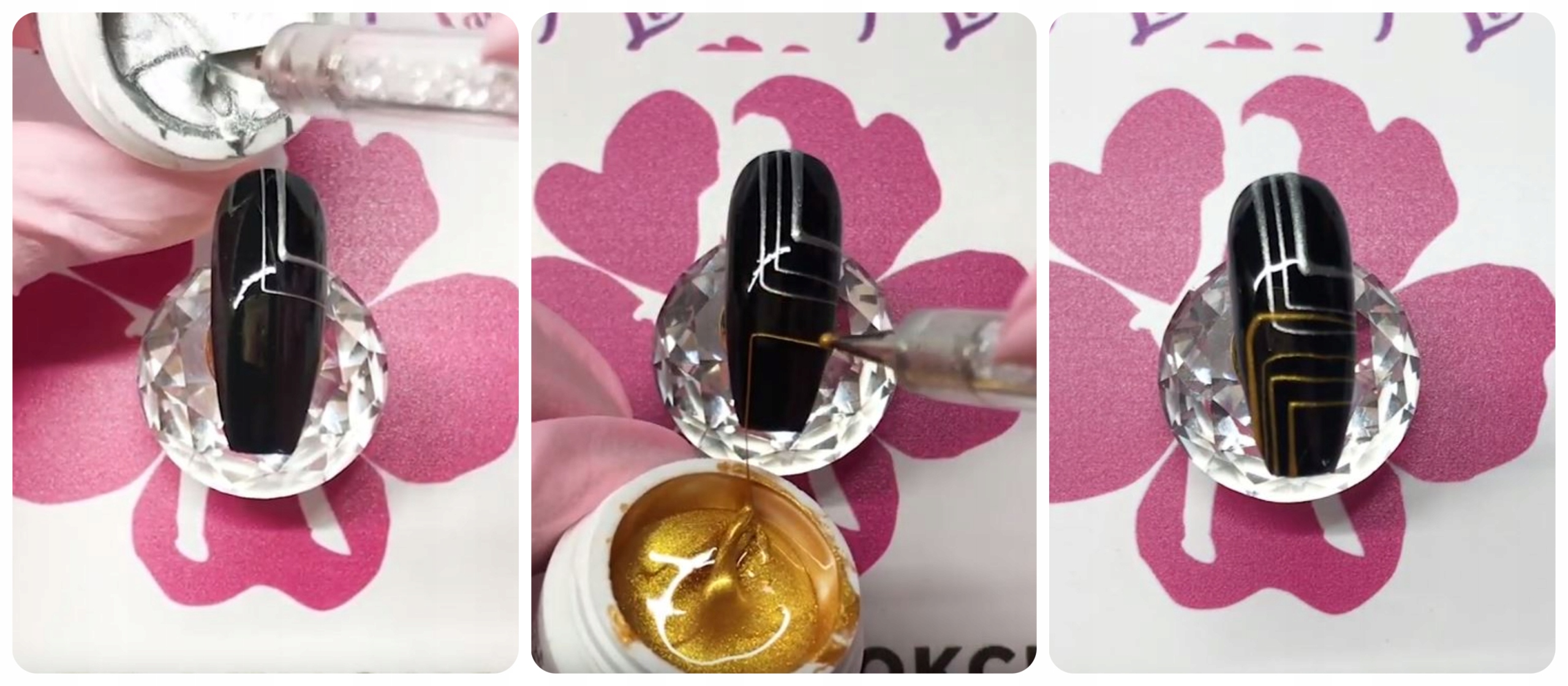 Żel Do Zdobień Paznokci Spider Gel Pajęcza Sieć Linie 3ml Wybór Kolorów Marka Allepaznokcie