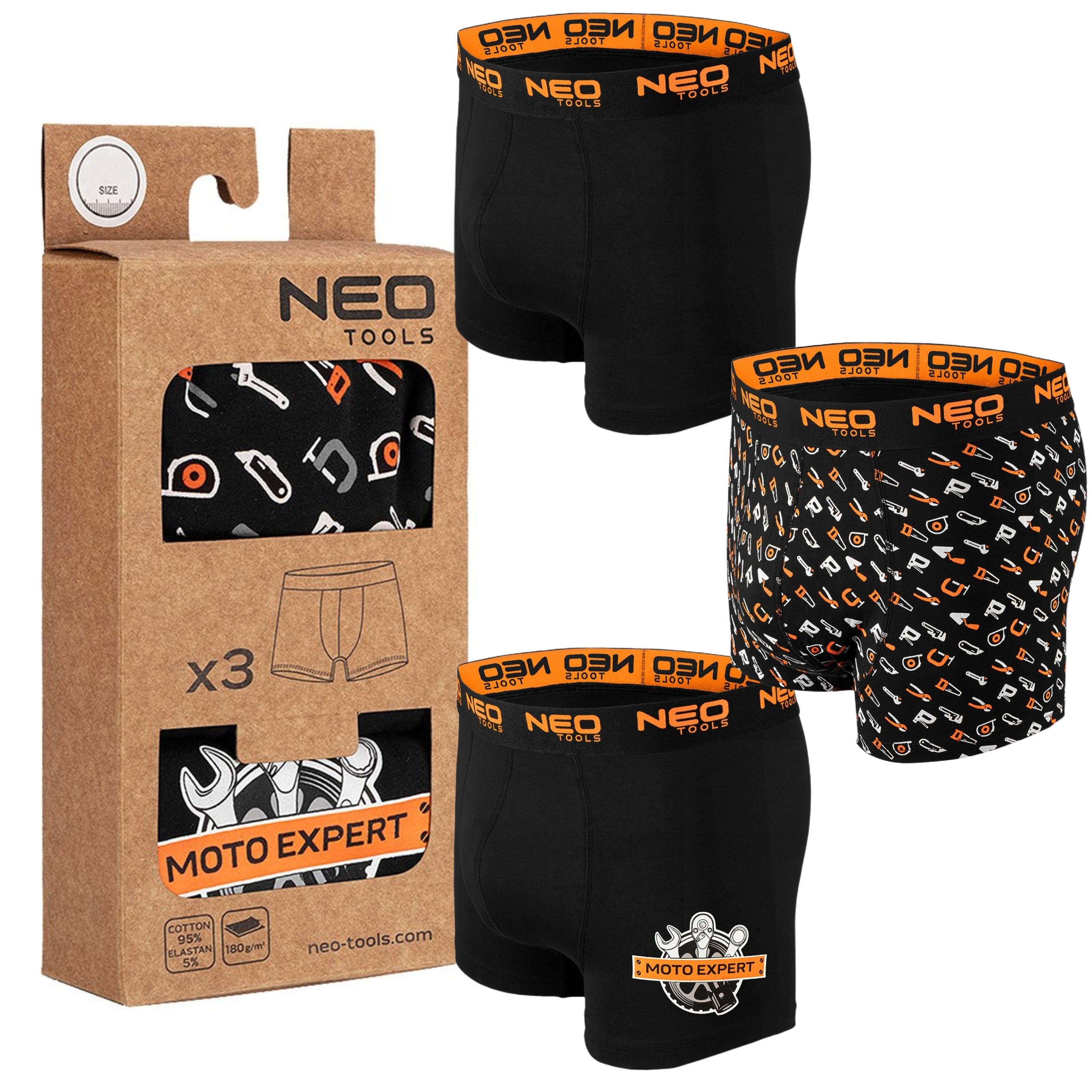 Neo Boxerky basic, 3-pack, velikost XL 81-679-XL