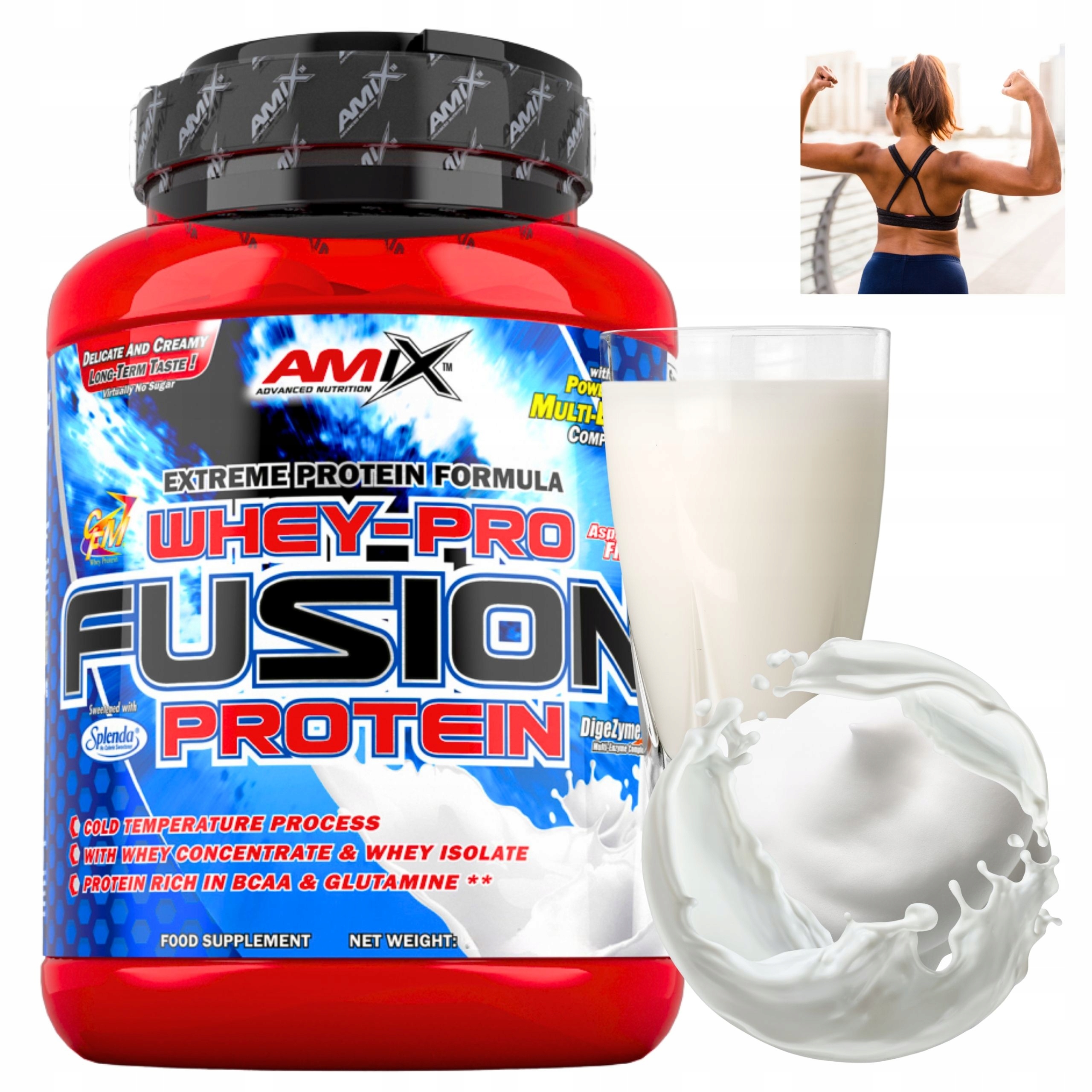 Směs proteinů Wpi a Wpc Protein Přírodní izolát koncentrát