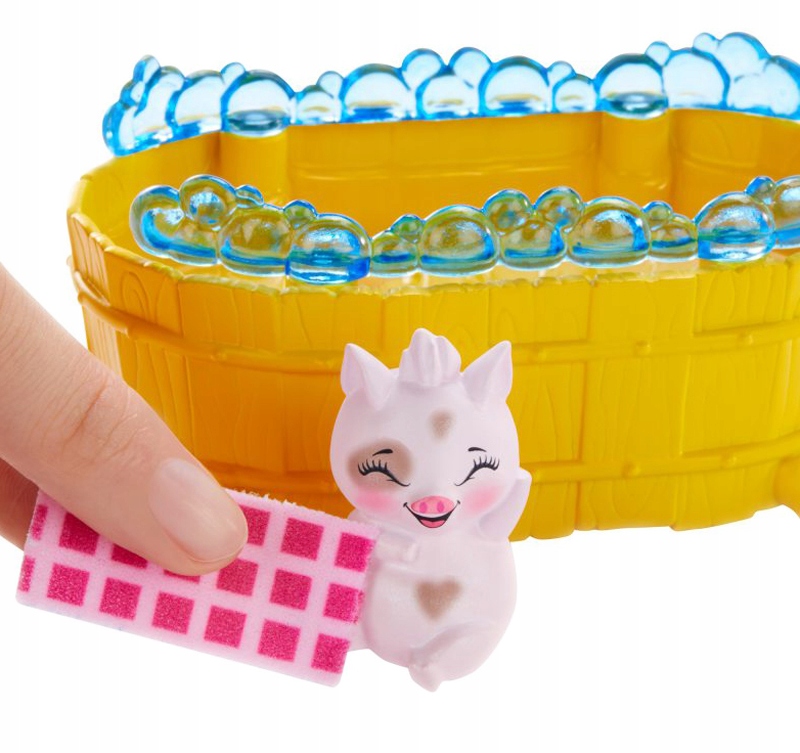 ENCHANTIMALS RADOSNA KĄPIEL ŚWINEK GJX35 Baterie brak w zestawie