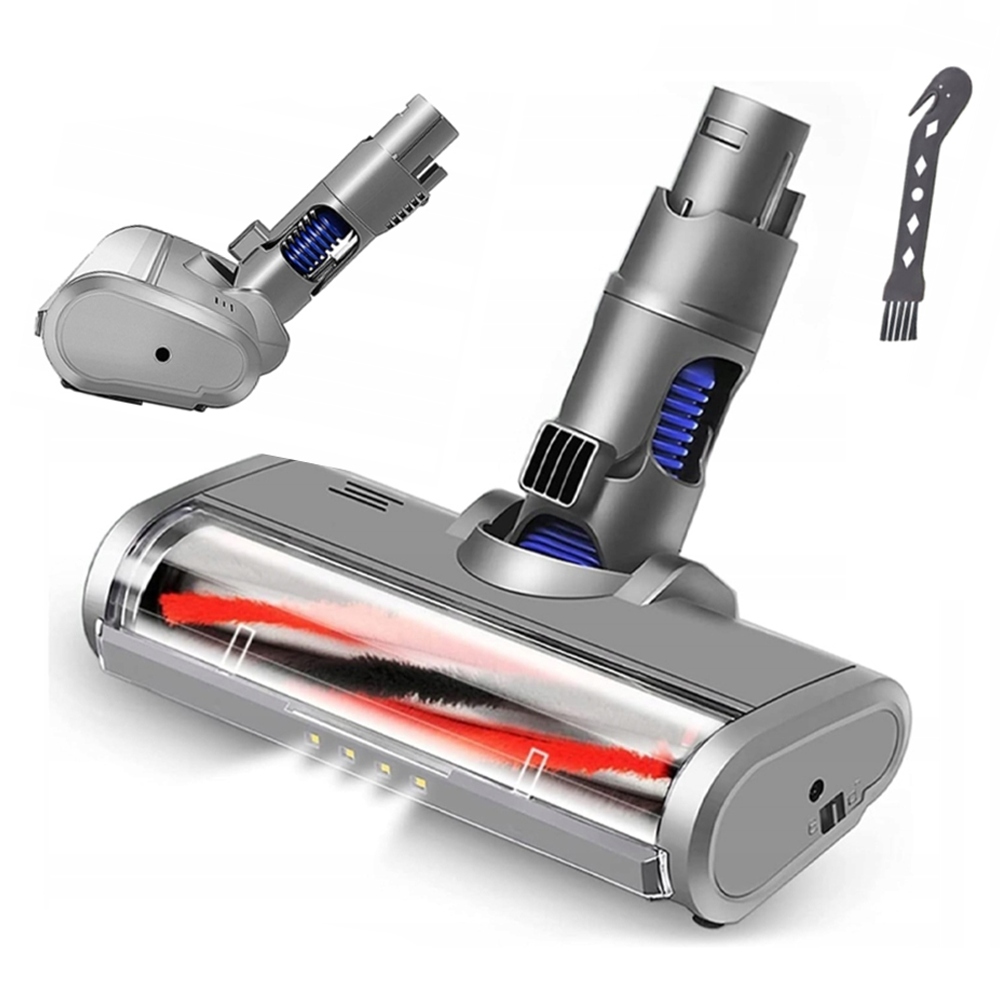 Kartáč S Led Pro Dyson V6/DC58/DC59/DC61/DC62 Šedý