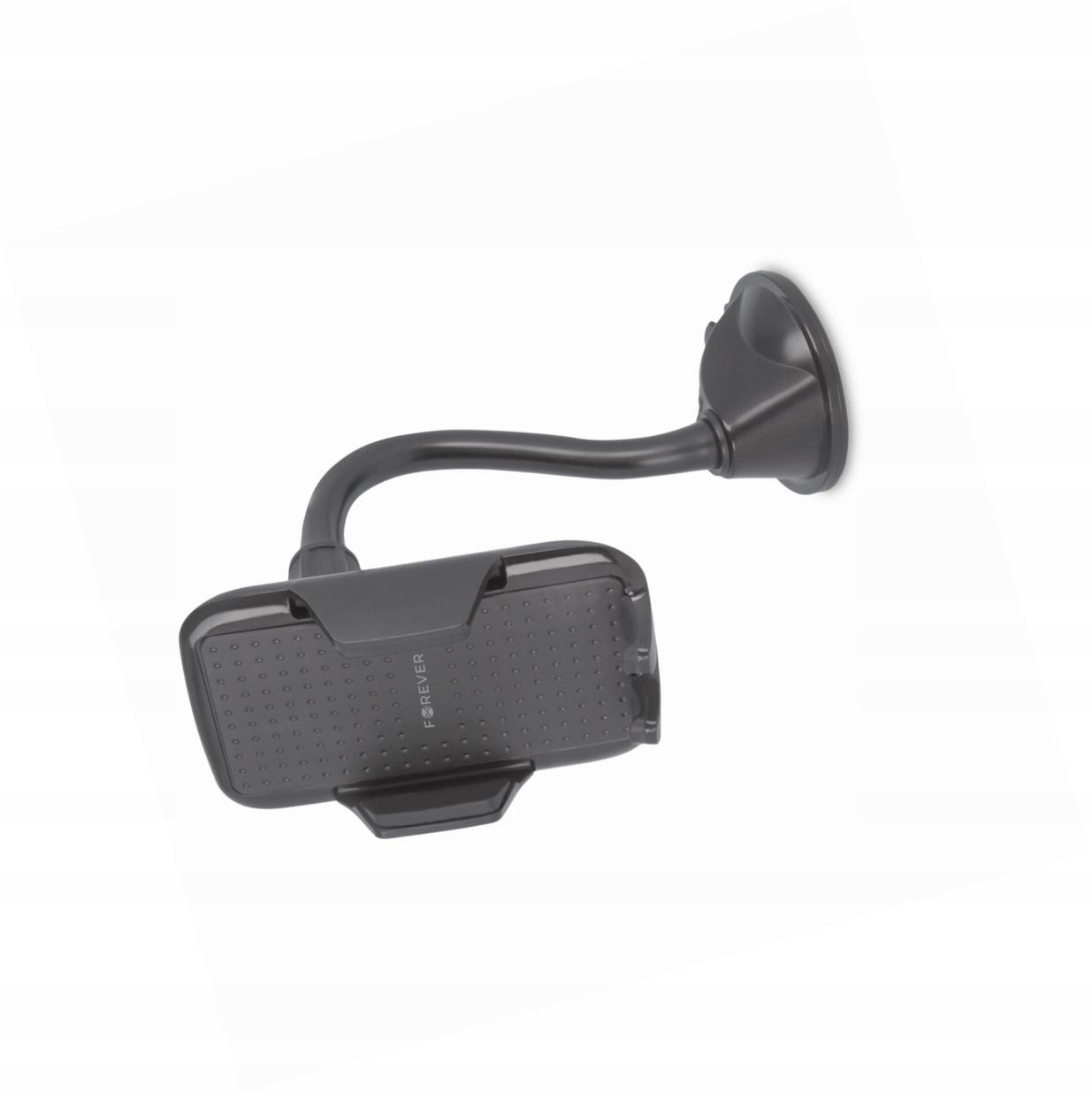 Uchwyt na telefon do samochodu na szybę z długim pałąkiem