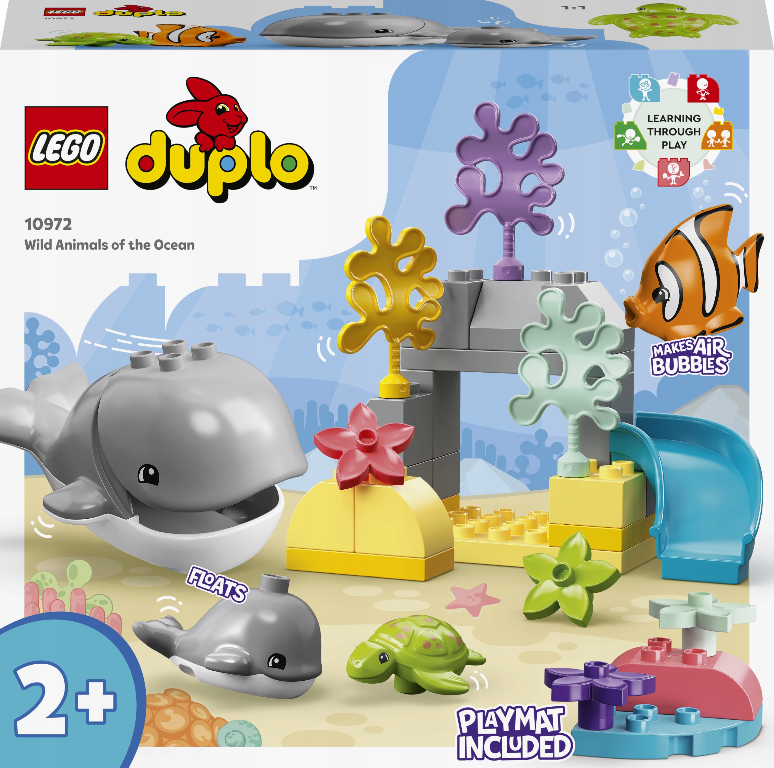 

Lego Duplo 10972 Dzikie zwierzęta oceanów