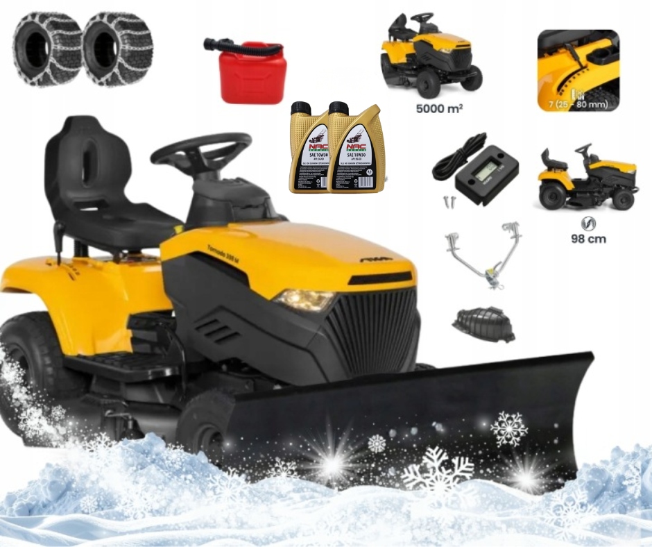 Traktor ogrodowy Stiga Tornado 398 M+ zima