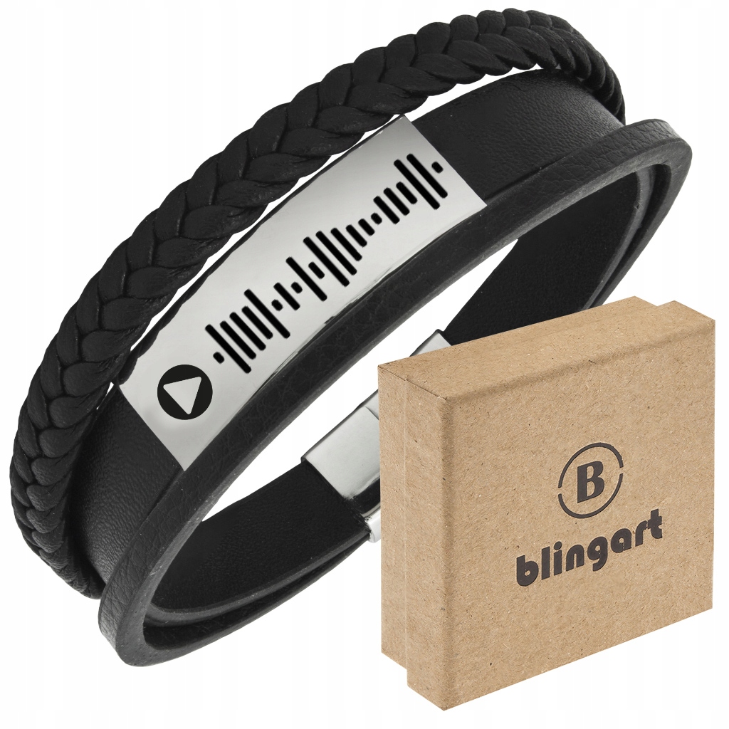 

Bransoletka Z Grawerem kod Twoja Piosenka prezent