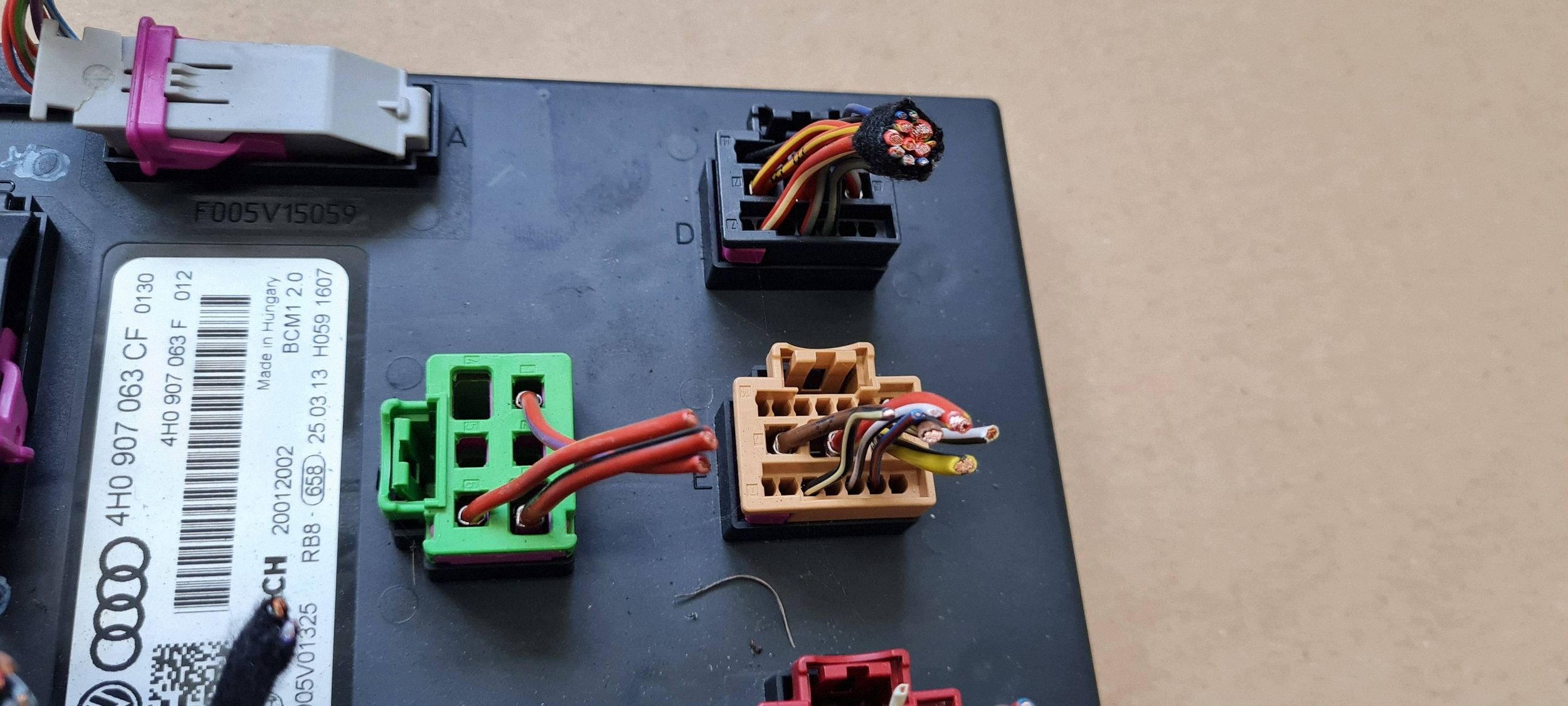 A7 4G module control unit KOMFORTU BCM 4H0907063CF A6 C7 4G