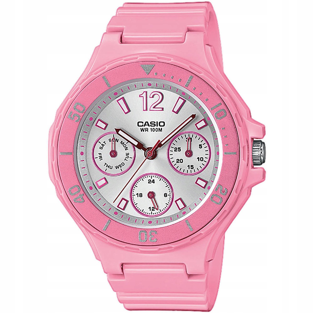 Zegarek Damski Casio LRW-250H-4A3VEF różowy