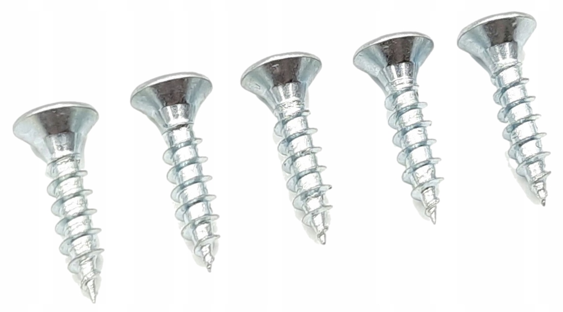 

50x Wkręty hartowane do drewna 3,5x16 mm ocynk