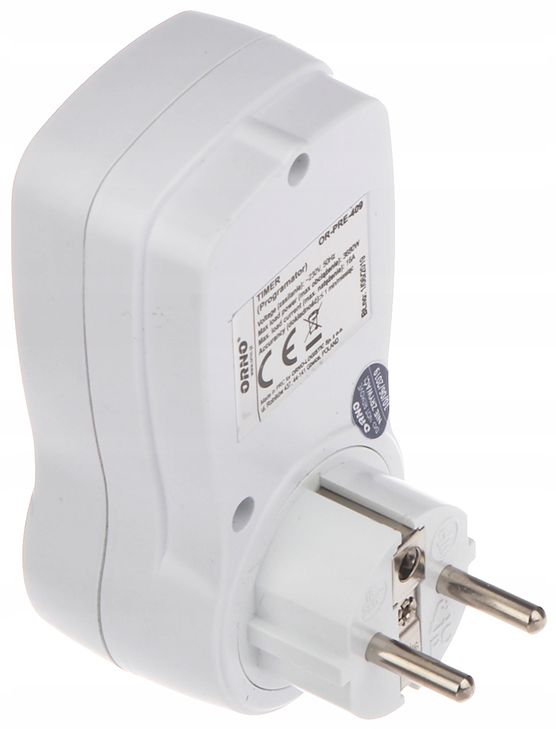 Programator czasowy OR-PRE-409 Orno EAN (GTIN) 5901752483132