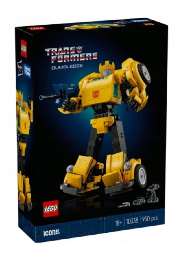 Lego 10338 Ikony Transformers Bumblebee