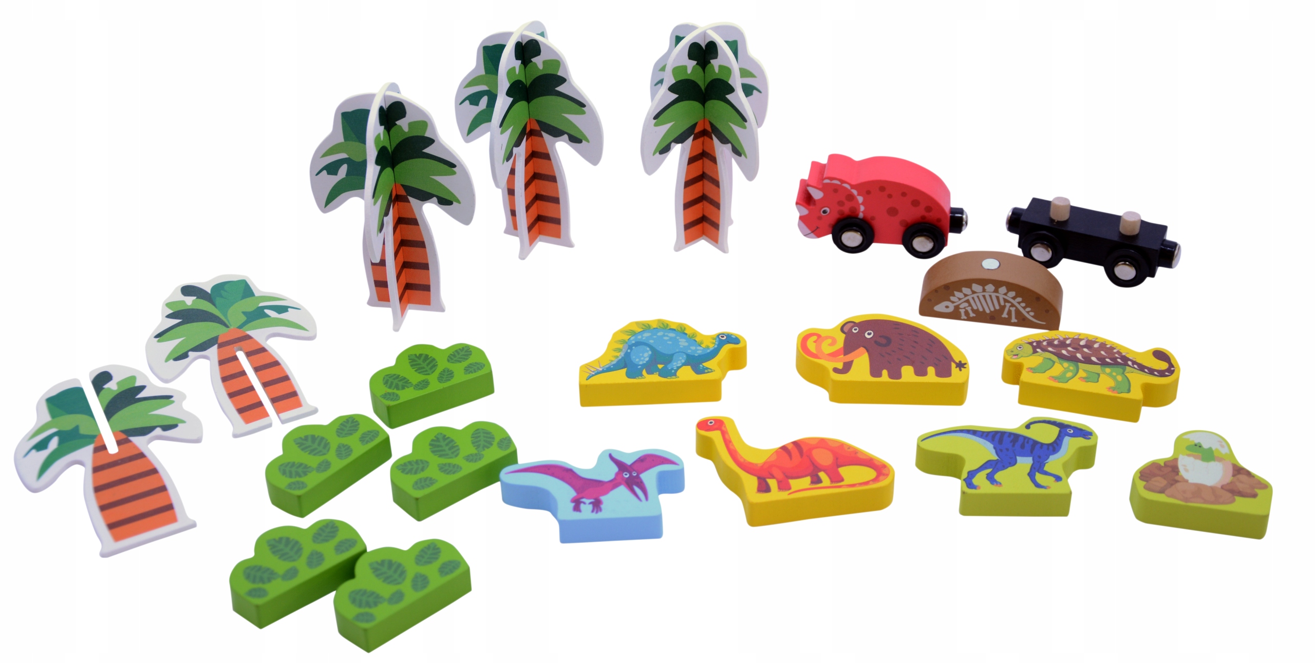 Ogromna Drewniana Kolejka Bartek 80 Elementów Marka 4iQ Group