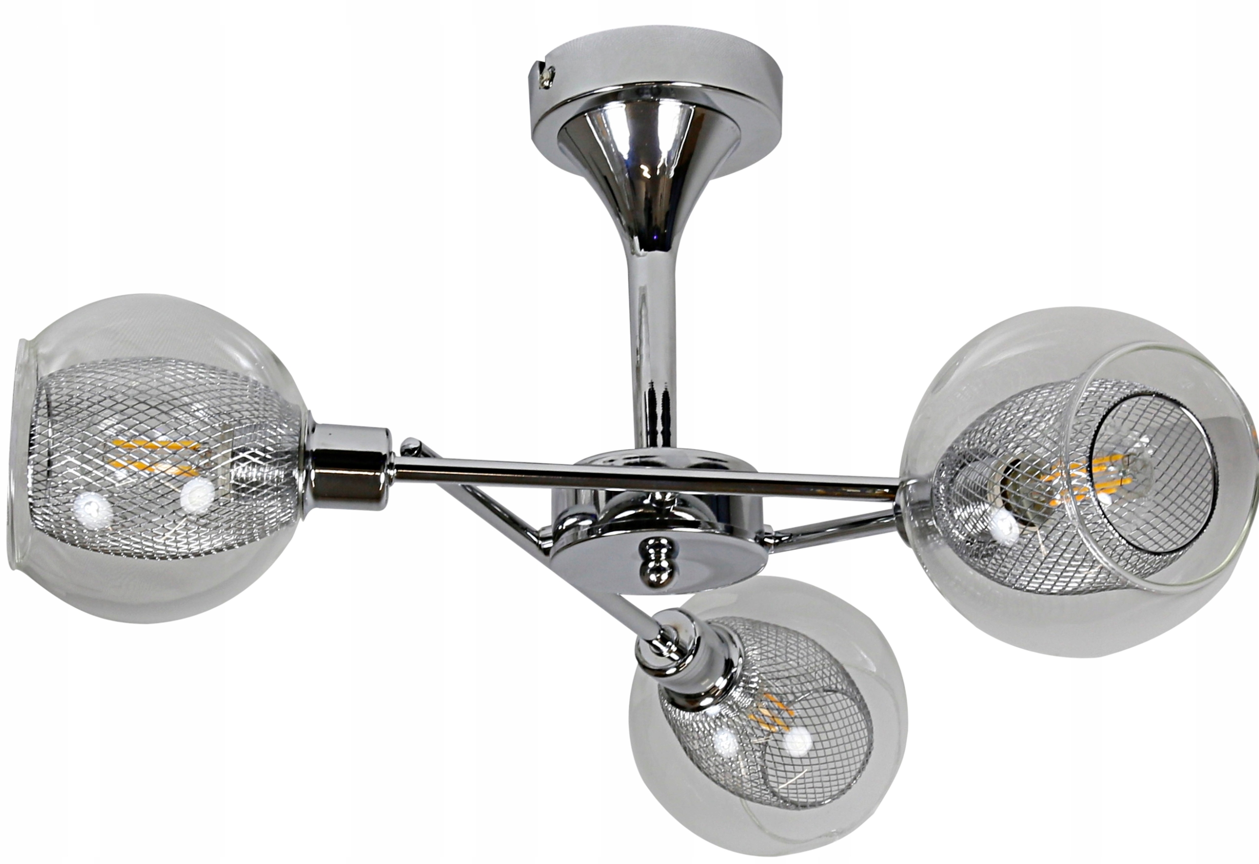 Stropní stropní svítidlo 5x Školní Klosz 3X40W E14