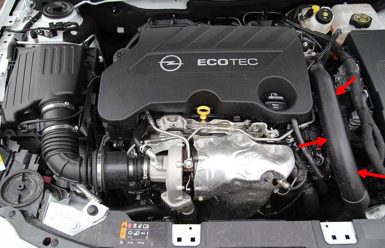 OPEL INSIGNIA 2,0 CDTI PRZEWOD TURBO INTERCOOLERA Typ silnika Diesel