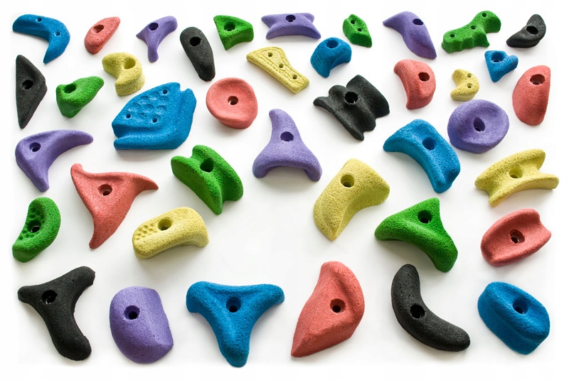 

Chwyty Wspinaczkowe Zestaw 40 Sztuk