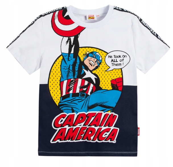 

Marvel Kapitan Ameryca T-shirt roz 158-164 cm