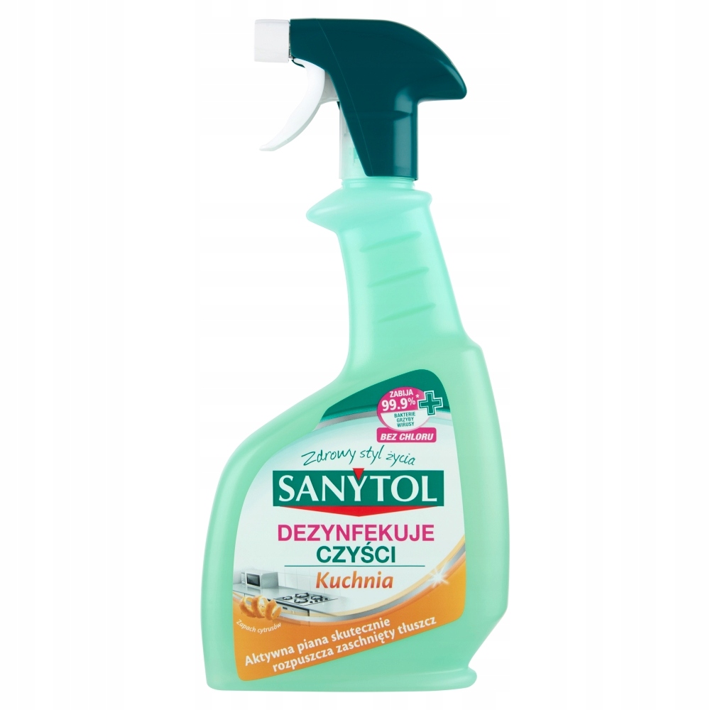 

Spray do kuchni Sanytol Cytrusowy 500 ml
