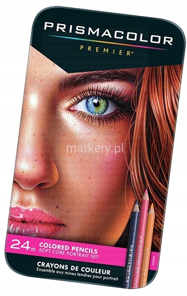 Sada pastelek Premier Prismacolor Portrait, 24 k