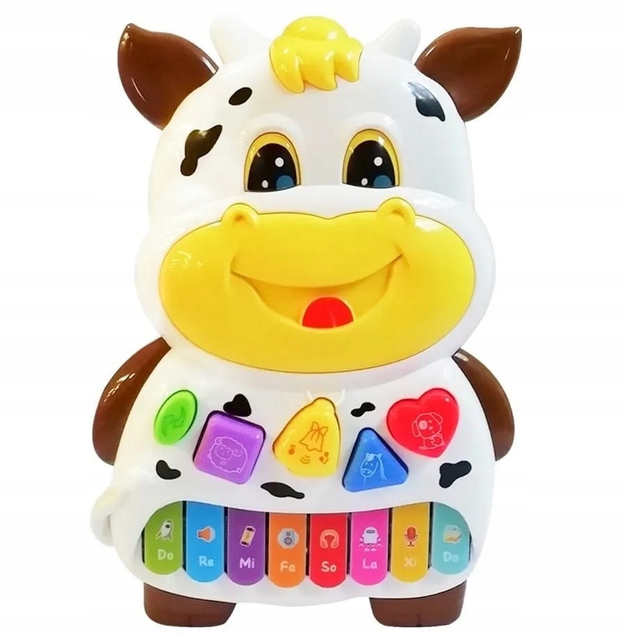 INTERAKTYWNE PIANINKO KRÓWKA ORGANKI Z DŹWIĘKIEM Marka inna