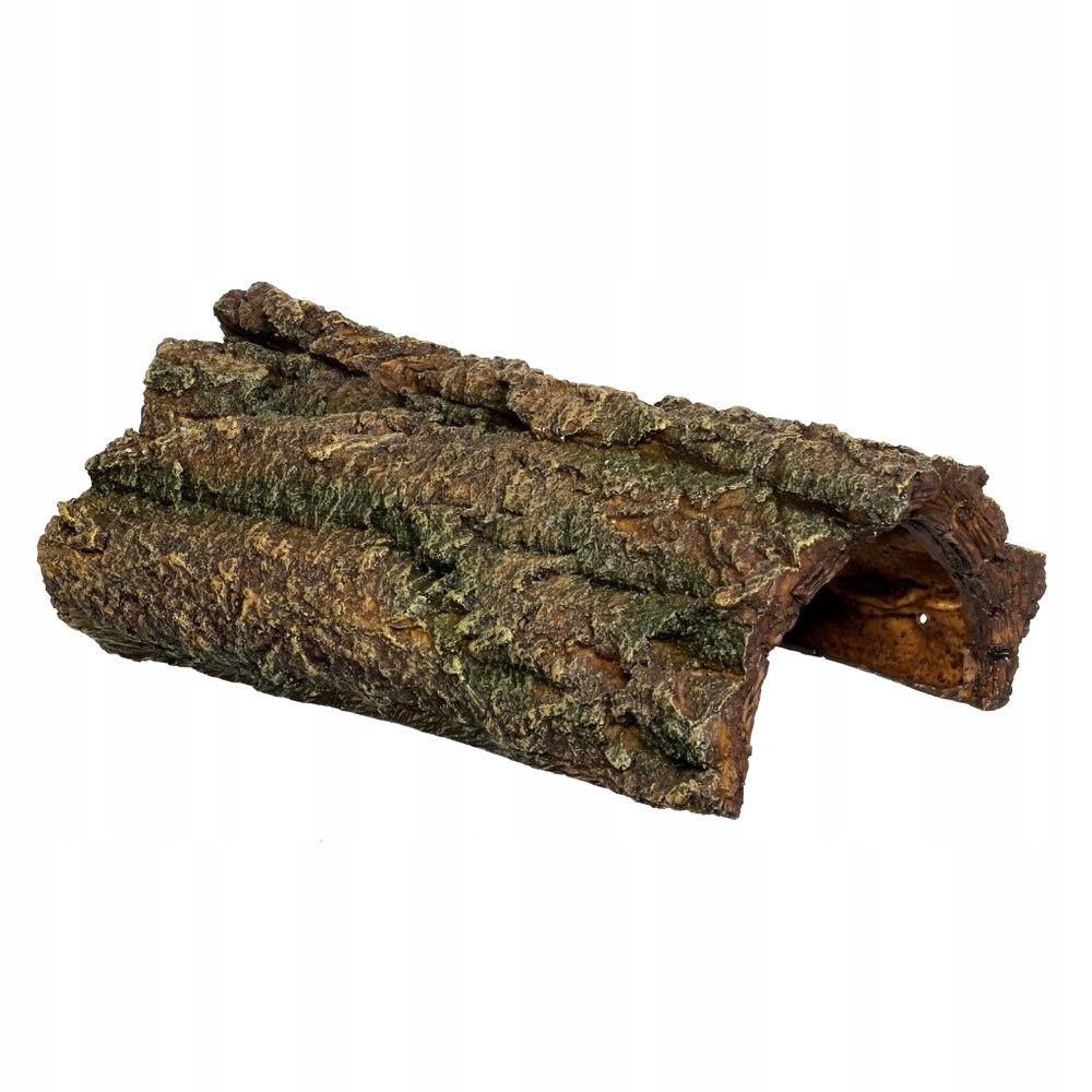 Levně Dekorace Do Akvária Jeskyně Úkryt Pro Ryby Kůra Stromu 29X17X9 CM